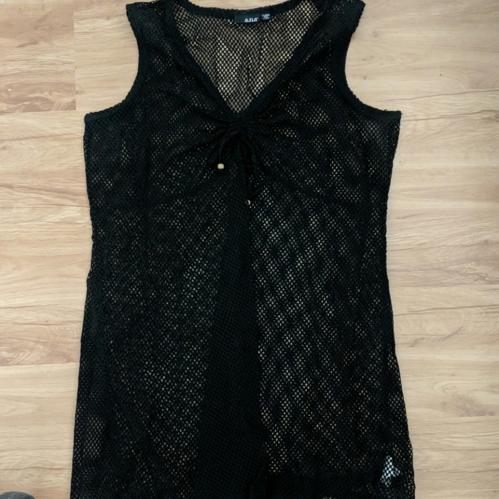 Black mesh swim cover